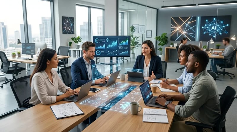 Agency new business development with AI and automation
