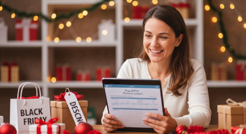 Como se planejar para terminar o ano no azul (mesmo com black friday e natal no caminho)